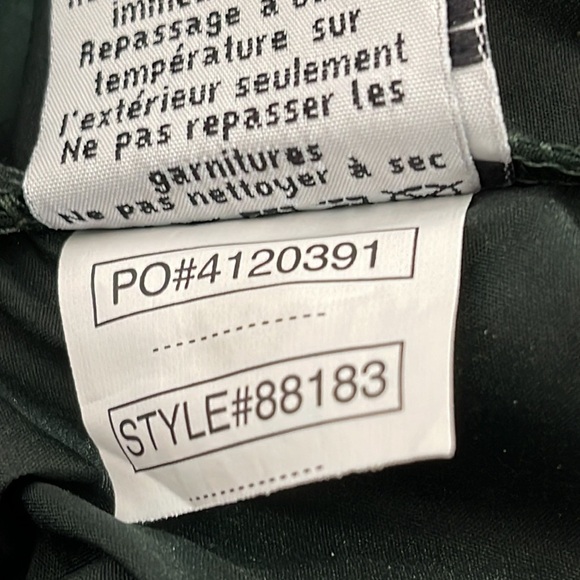 CORE 365 BY NORTH END WINDBREAKER SIZE LARGE FRONT ZIP POCKETS FOREST GREEN NEW - Picture 11 of 14